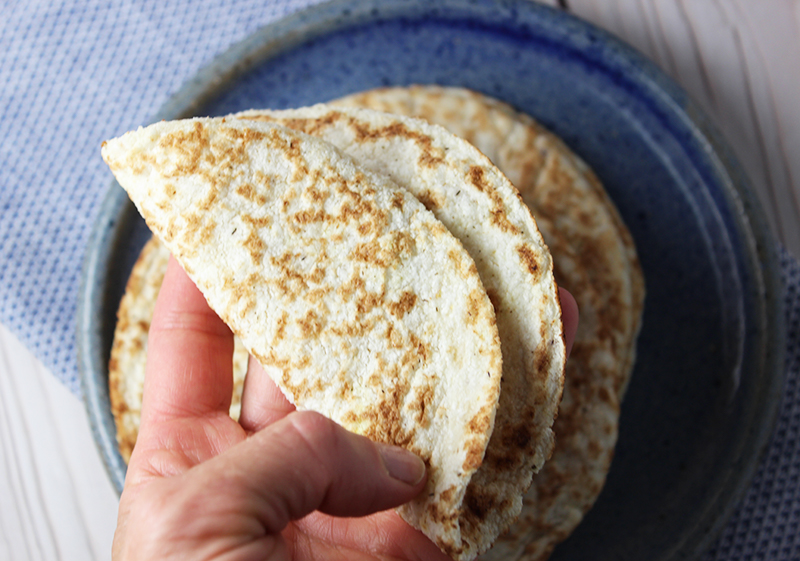 Easy Keto Coconut Flour Flatbread Recipe Using Psyllium Husk